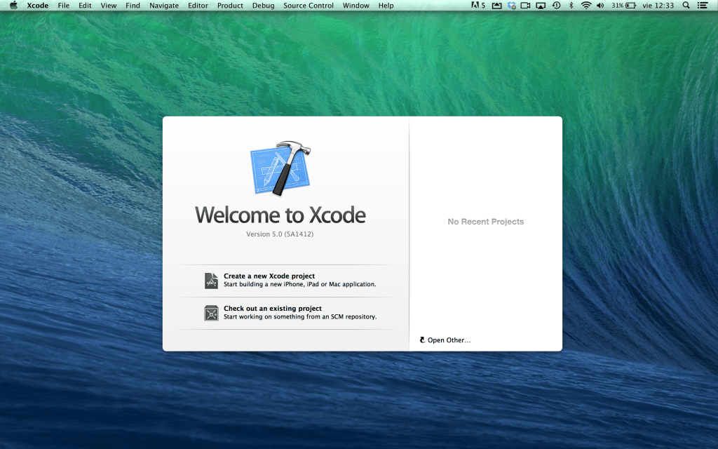 Crear Apps - CFE Apps Madrid. xCode