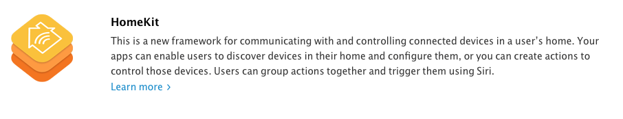 Nuevas APIs en iOS 8 HomeKit-IOS8