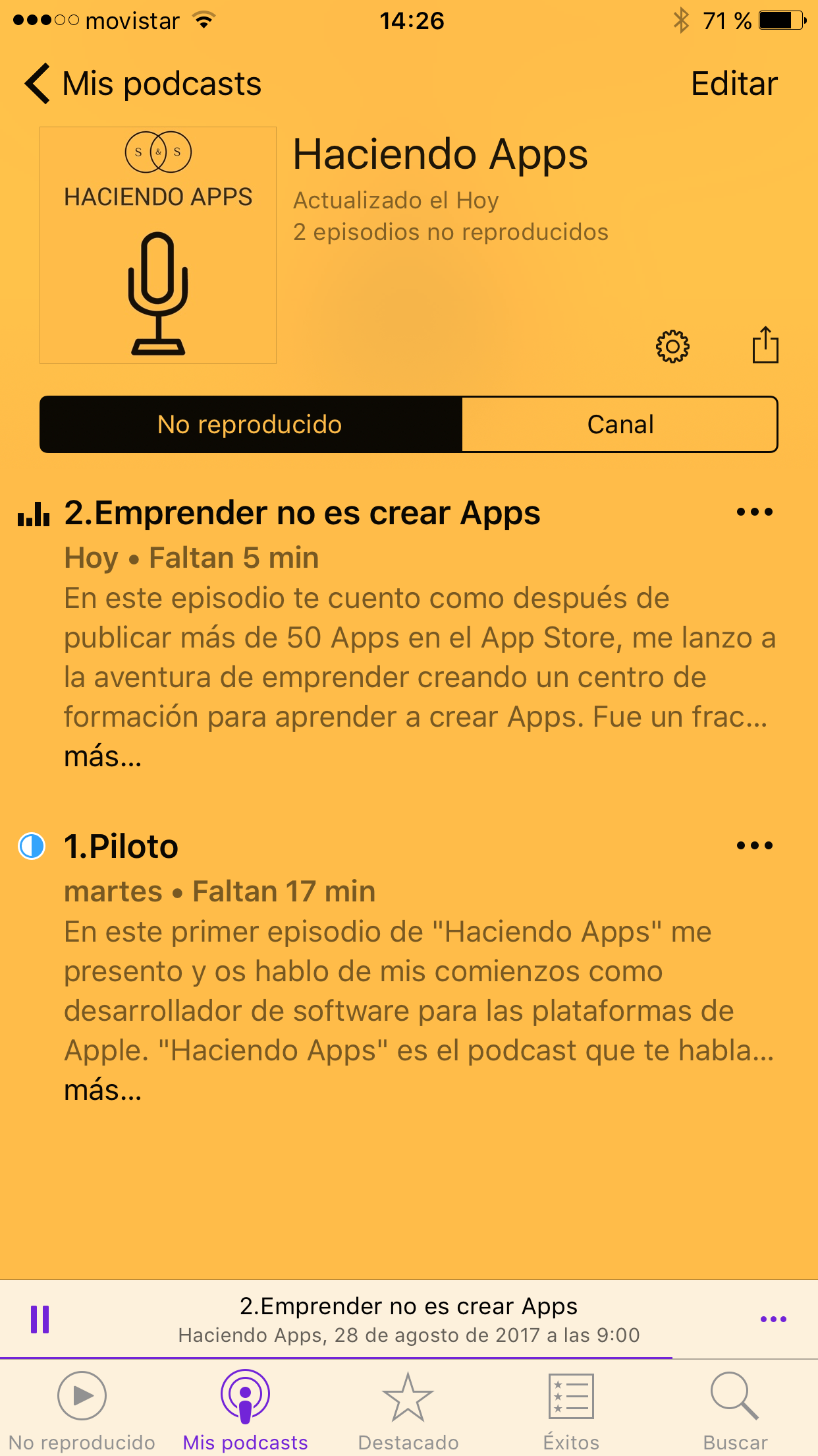 Haciendo Apps - El Podcast Haciendo Apps - El Podcast2