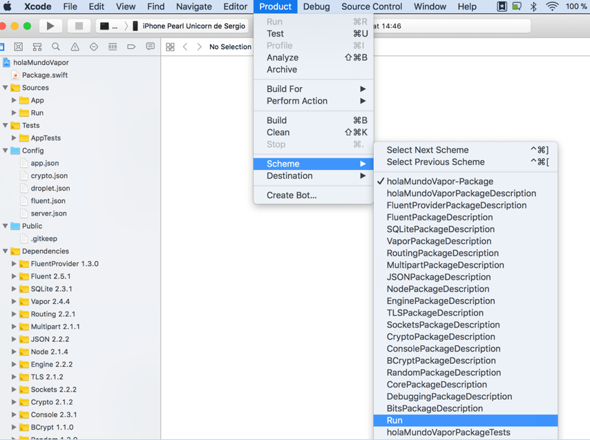 Vapor, el Framework para usar Swift desde el lado del servidor Vapor el Framework para usar Swift en un servidor12