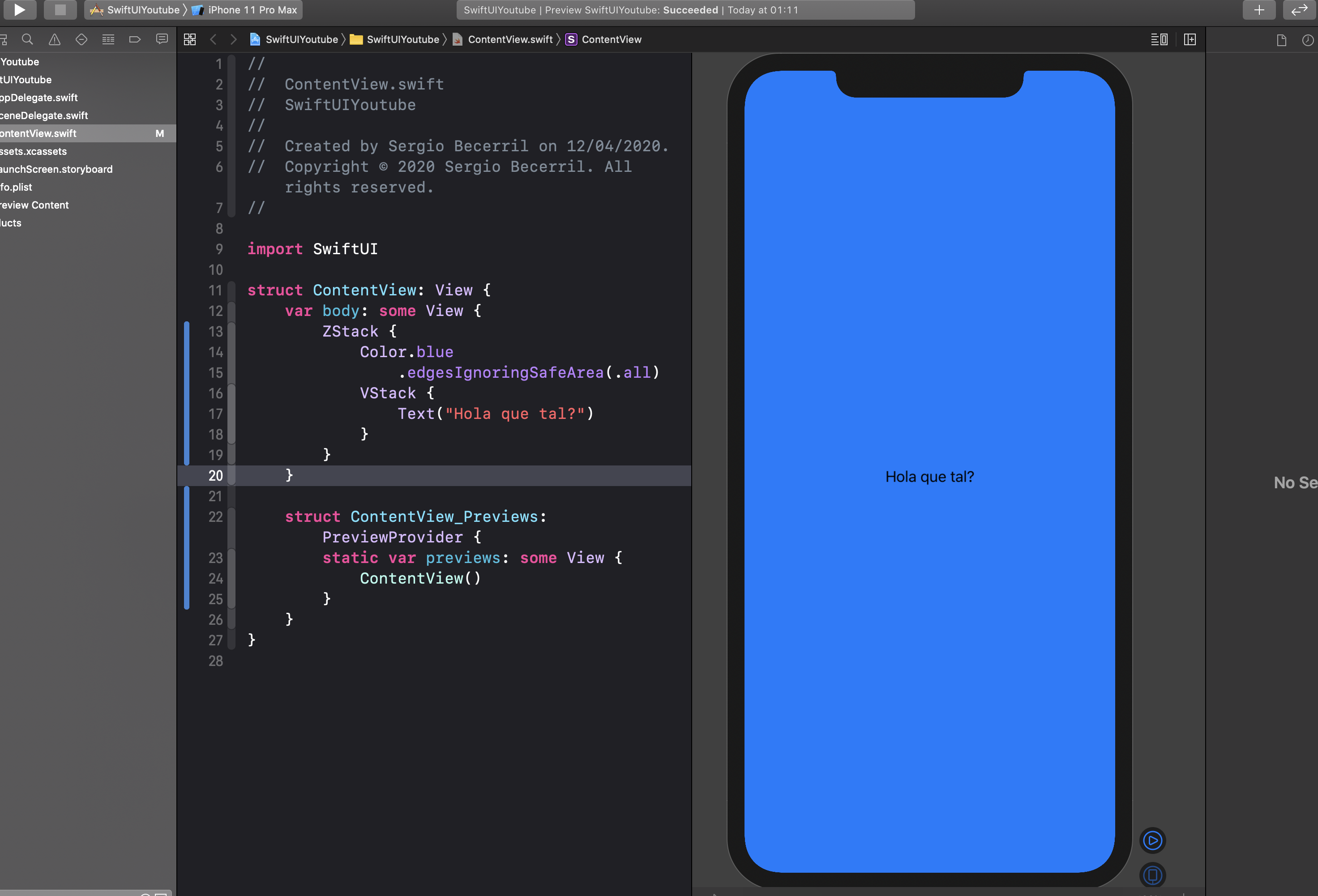 Cómo cambiar el color de fondo de una vista en SwiftUI Cómo cambiar el color de fondo de una vista en SwiftUI4